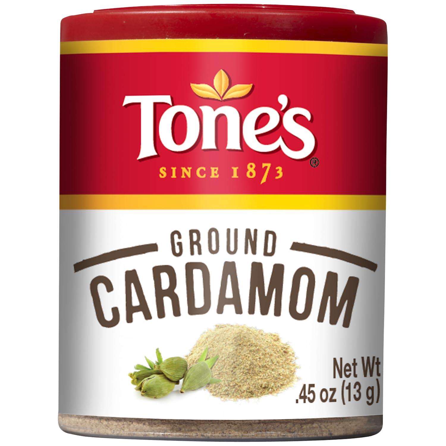 Tone's Ground Cardamom, 0.45 Ounce
