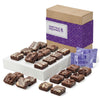 Fairytale Brownies GLUTEN-FREE Magic Morsel 24 Individually Wrapped Gourmet Chocolate Food Gift Basket - 1.5 Inch x 1.5 Inch Bit