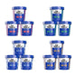 Folk Revival Keto Instant Oatmeal Variety Pack - 20g of Protein, Low Carb, High Fiber, 3 Blueberry, 3 Maple Walnut, 3 Chai Almon