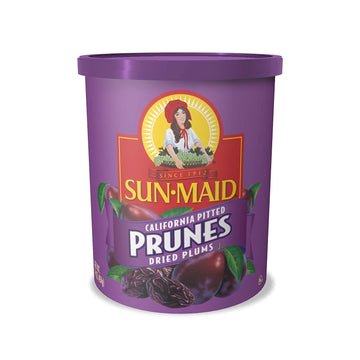 Sun-Maid Pitted Dried Prunes, All Natural Dried Plums, No Added Sugars, 16 oz (Pack of 12)