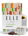 ELLE Caf   Colombian K-Cup Pods - 12 Count - 100% Arabica Coffee, Flavor Medium Roast - Single-Serve Coffee Pods
