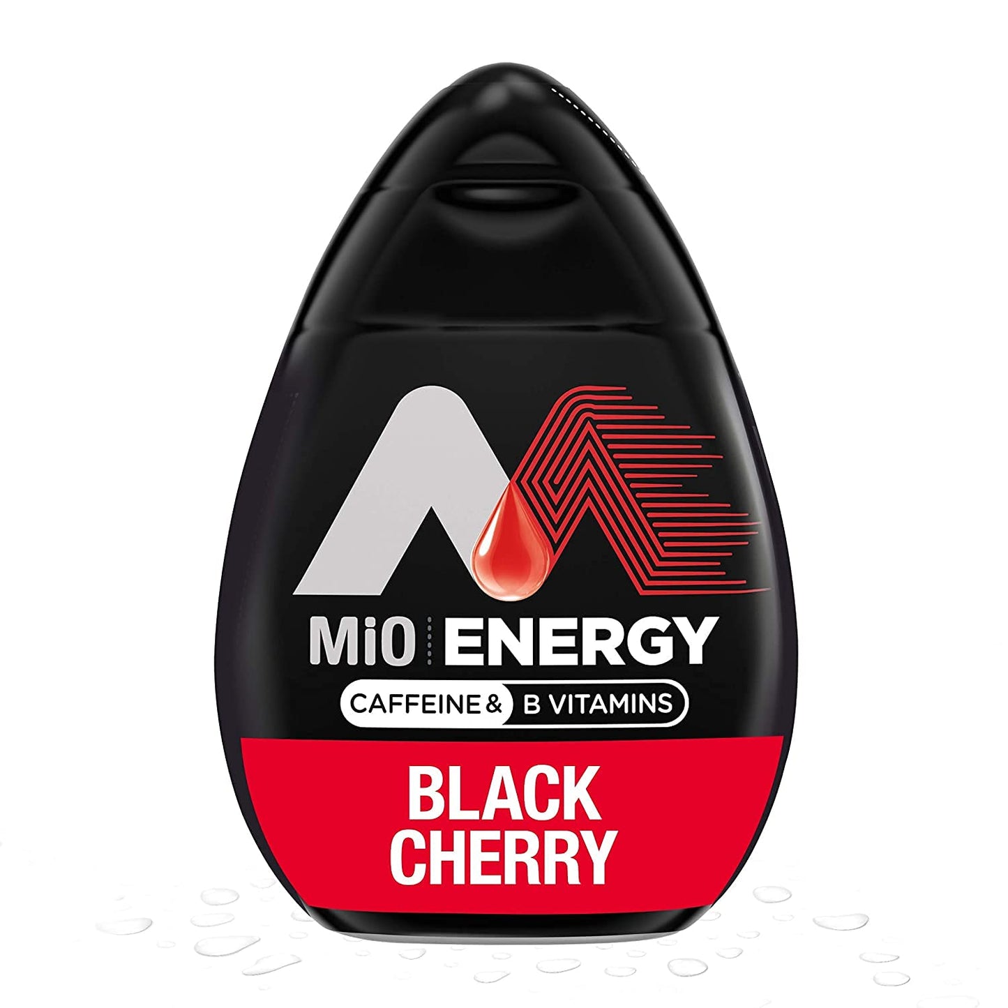 Mio Energy Liquid Water Enhancer, Black Cherry Flavor, 1.62 Fl Oz, Pack of 12