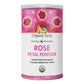 Organic Veda Edible Rose Petal Powder - Organic Rose Petal Powder For Cooking, Herbal Tea, Smoothies, Toppings - Natural Rose Pe