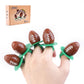 Football Ring Lollipops Kids,Suckers Individually Wrapped Bulk for Tailgates,Easter Candy Lollipops Birthday Party Favors Sucker