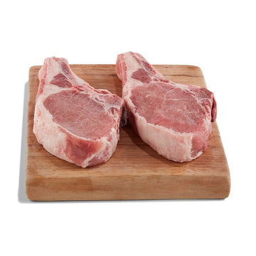 Pork Loin Chop Bone-In Step 1