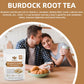 WOGORGT Burdock Root Tea Bags - Herbal Tea for Digestion & Immune Support, Caffeine Free, 40 Count