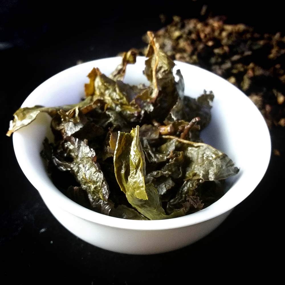 Fullchea - Anxi Black Dragon Oolong Tea - Roasted Oolong Tea Loose Leaf - Black Dragon Oolong Tea With Toasted Flavor (8.8Oz / 2