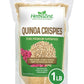 HerbaZest Quinoa Crispies - 1 LB - Vegan & Gluten Free Superfood - Light, Crunchy & Protein-Rich - Perfect for Yogurt, Cereal, G