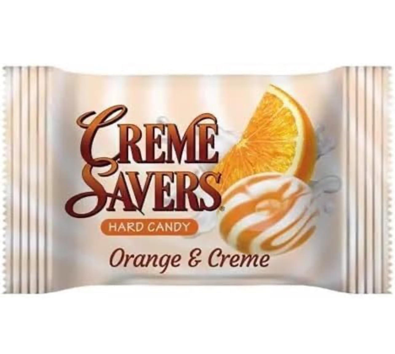 Generic Creamy Delight Hard Candy - Original Strawberry & Orange Flavor, Individually Wrapped, 4-Pack, 16.99 x 6.50 x 17.40 cm