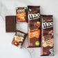 Moo Chocolates Organic Dark Chocolate Mini Bars With Salted Caramel 0.7Oz, 14 Ct (Pack Of 1) | Usda Organic, Non-Gmo | 100 Calor