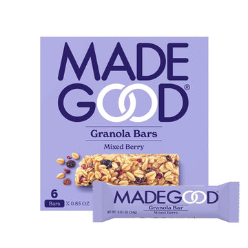 MadeGood Granola Mixed Berry Bars, 6ct, 5.09 oz.