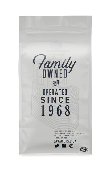 Java Works Coffee - Maple Flavored Coffee | 12 Ounces | Medium Roast | Whole Bean | No Sugar Added