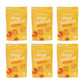 Amazi Foods, Dried Jackfruit, Ginger Turmeric, All Natural Snacks, (6 Pack)
