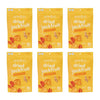 Amazi Foods, Dried Jackfruit, Ginger Turmeric, All Natural Snacks, (6 Pack)