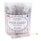 Espeez Extra Large Rock Candy Sticks - 36 Count, Individually Wrapped, Silver, for Candy Buffet, Birthdays, Weddings, Baby Showers