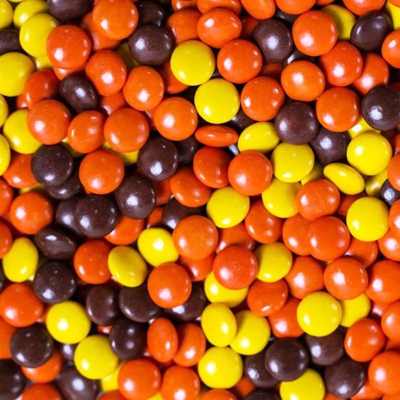 Reecespieces Peanut Butter Pieces In A Crunchy Candy Shell – Assorted Color’S Candy Bulk Pack - 3 Pound