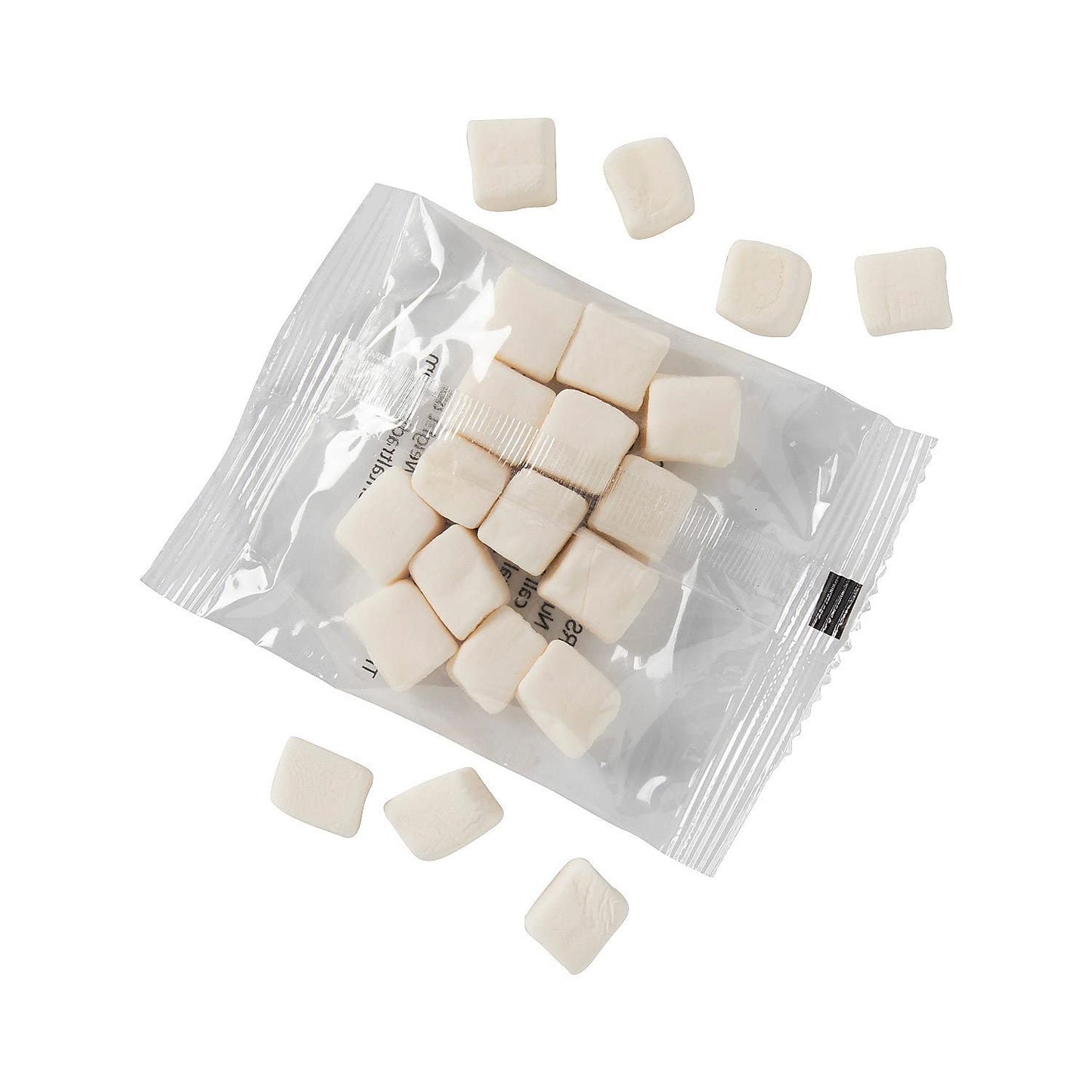 Fun Express Mini Marshmallows Individual Packets 57 Pack - Top-Grade Vanilla Flavor For Hot Chocolate Bar Supplies & Hot Cocoa Toppings | Perfect For SMores  Treats & Party Favors
