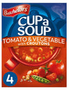 Batchelors Tomato & Vegetable Cup a Soup with Croutons 4s 104g (4 Pack)