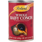 Roland Foods Whole Baby Conch in Water, 15 Ounce Can, Specialty Imported Food
