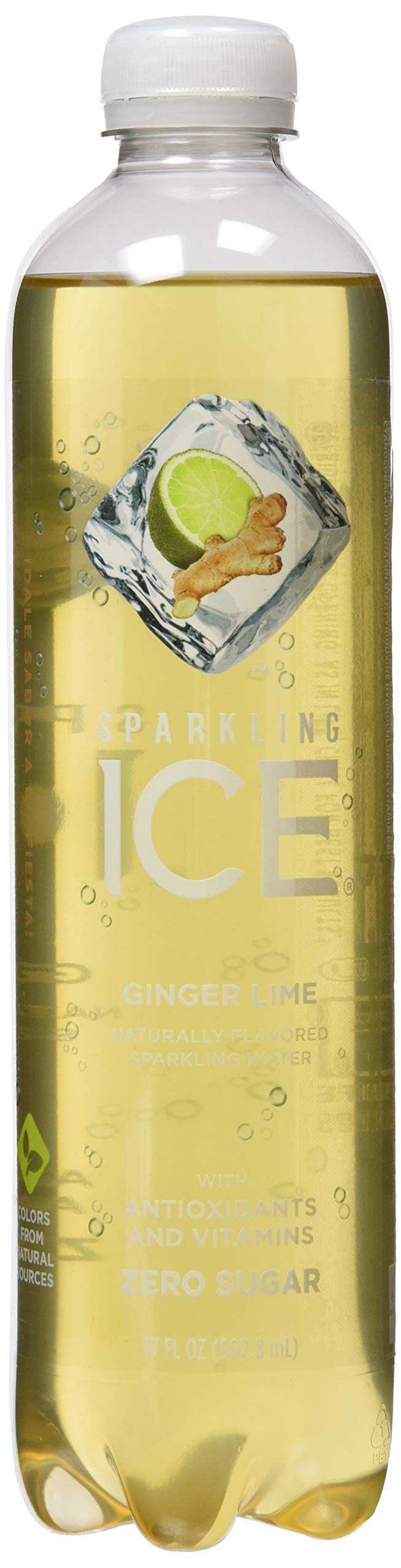 SPARKLING ICE Sparkling Water Plastic Bottle  16571953381  Ginger Lime  17 Ounce