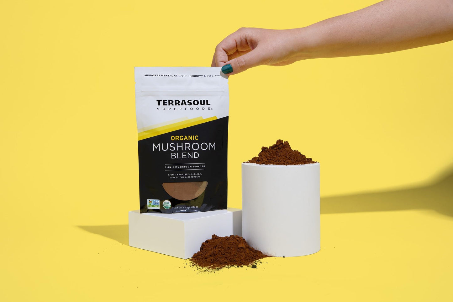 Terrasoul Superfoods Organic Five Mushroom Blend