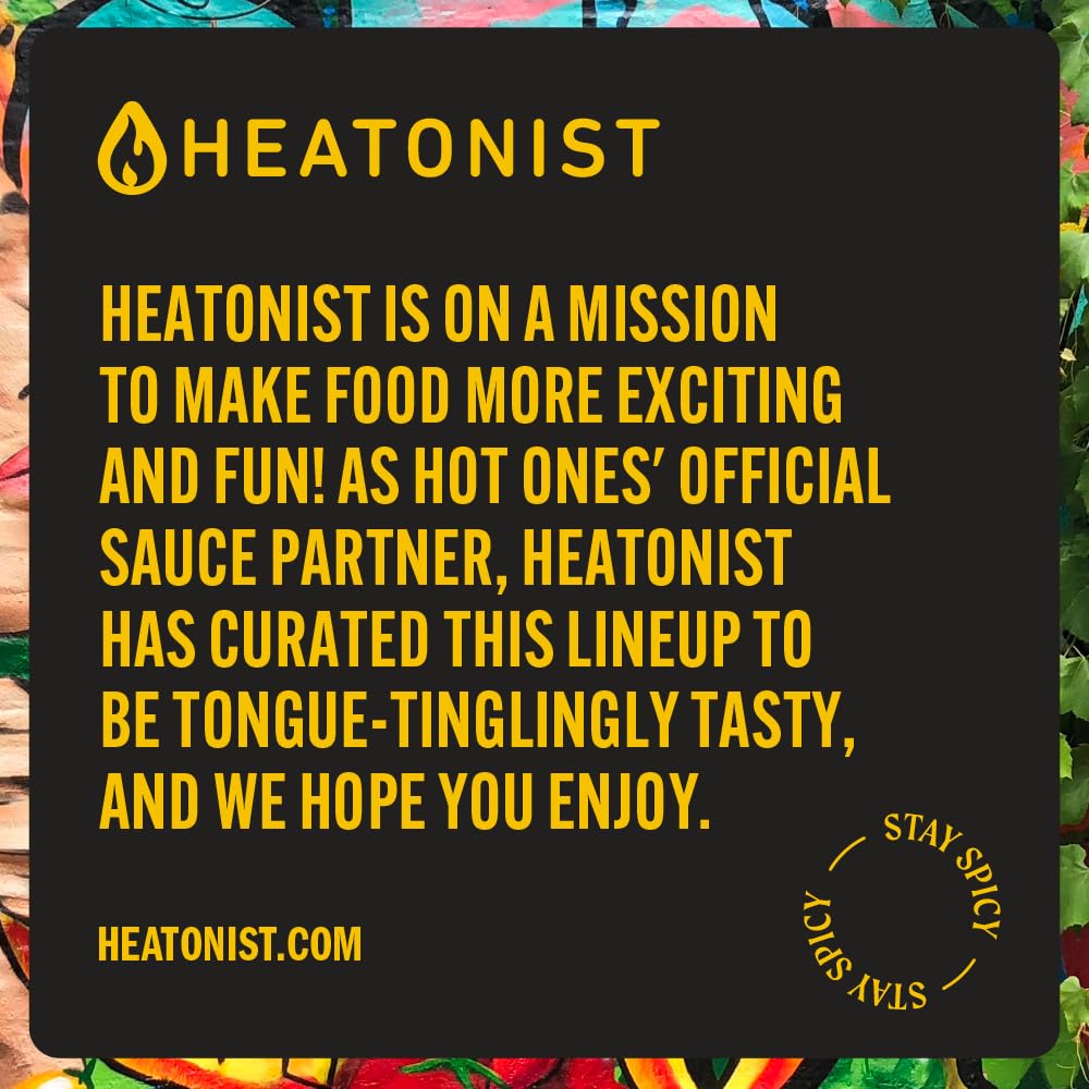 Hot Ones Hot Sauce Challenge Set - Season 26 Heat - Gift Sets Variety Pack - Made with Natural Ingredients - Unique Small Batch