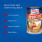 Solo Cake and Pastry Filling, Apricot, 12 Ounce, Pack of 12