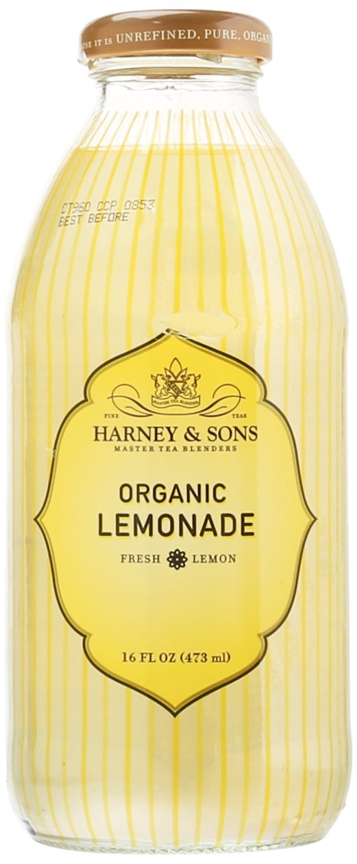 Harney & Sons Juice  Organic Lemonade  16 Ounce (Pack of 12)