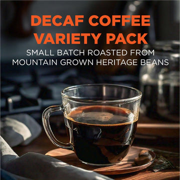 Maud'S Decaf Coffee Pods Variety Pack, 80 Ct | 9 Assorted Coffee Flavors | 100% Arabica Roasted Decaffinated Coffee | Solar Ener