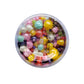 Edible Multicolor Sugar Pearls Candy Sprinkles 120G/ 4.23Ounce Baking Cake Sprinkles Cupcake And Cake Topper Cookie Decorations