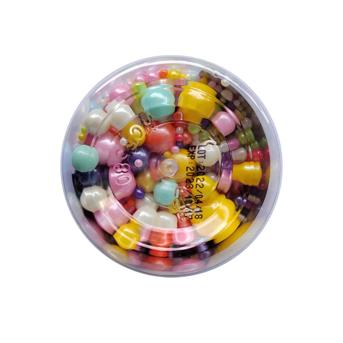 Edible Multicolor Sugar Pearls Candy Sprinkles 120G/ 4.23Ounce Baking Cake Sprinkles Cupcake And Cake Topper Cookie Decorations