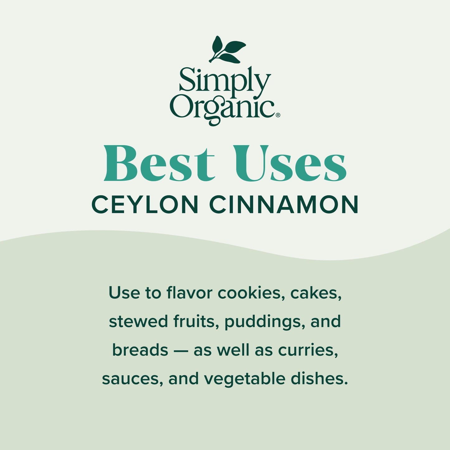 Simply Organic Ceylon Ground Cinnamon, Non-GMO, Vegan, 2.08 oz (Pack of 3)