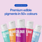 Colour Mill Pool-Party Pack Oil-Based Food Coloring, 20 Milliliters Each of 6 Colors: Candy, Mint, Purple, Sky Blue, Teal and Ye
