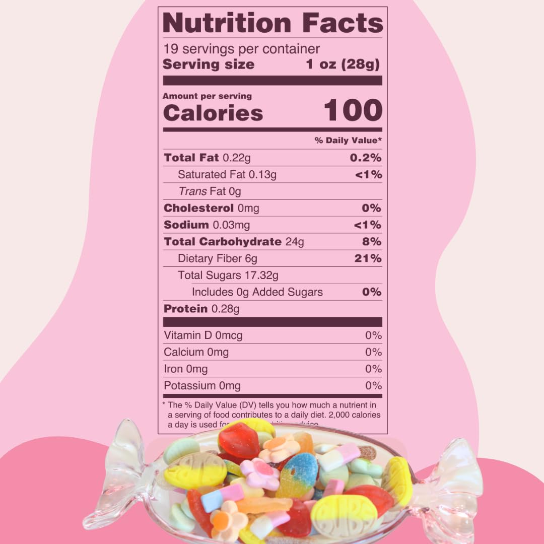 Swedish Candy Mix with UKs Famous Squashies - 1.2 lbs Bulk Bag of Viral Sweets Including Bubs Candy - Fun Assortment for Parties  Gifts & Candy Lovers  also includes the original Swedish Fish and Skulls