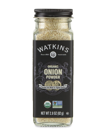 Watkins Gourmet Organic Onion Powder Spice Jar, 2.8 Oz, Model 77319