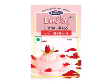 Lucky China Grass (Rose Flavor 100 Gm)[Pack Of 5]