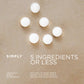 SIMPLY MINTS Natural Cinnamon Breath Mints, 6 Pack (180 Pieces), Made with Real Cinnamon Oil | Aspartame-Free, Sorbitol-Free, Xy