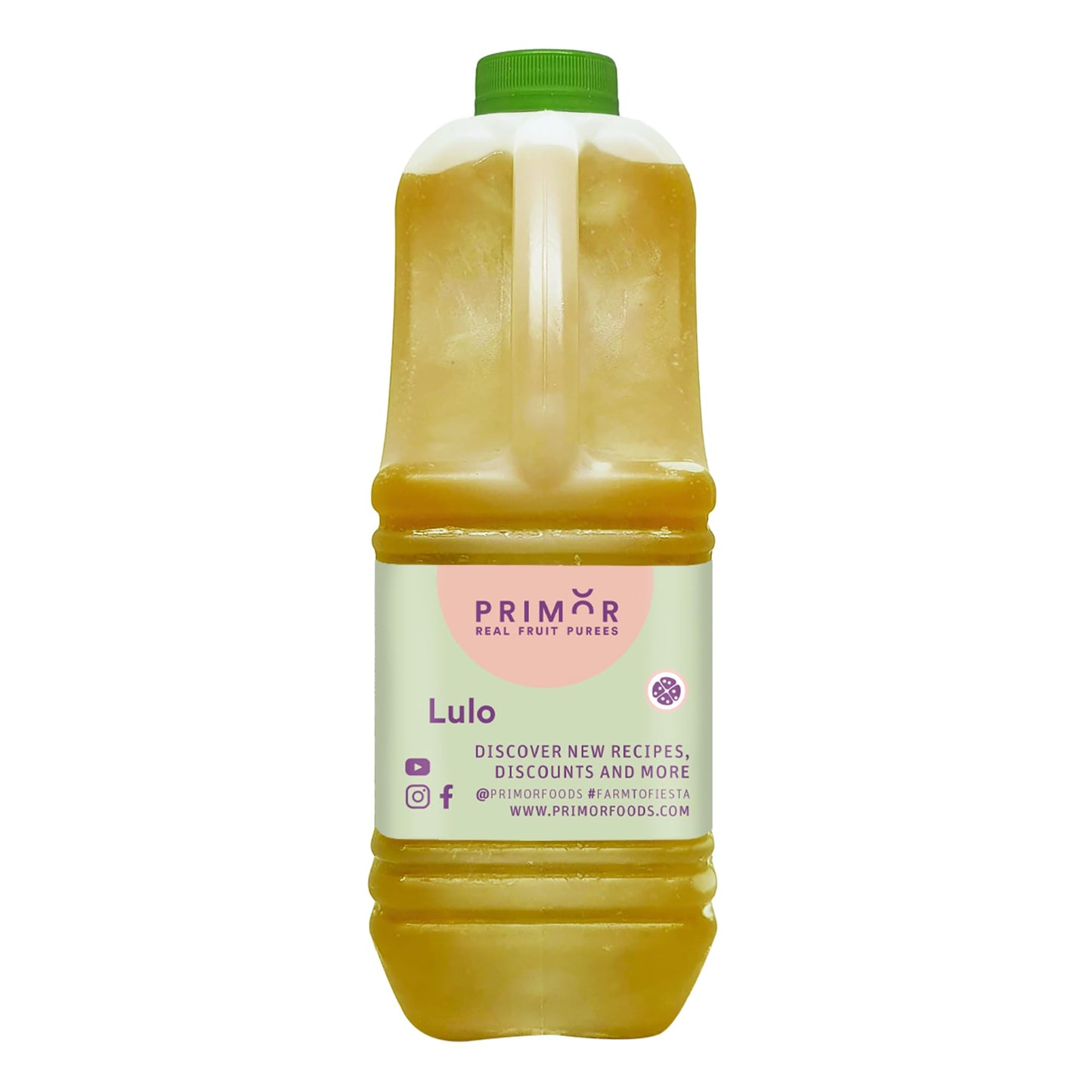 PRIMOR Fruit Puree Lulo | Vegan, Non-GMO, Gluten-Free | 64 Fl Oz