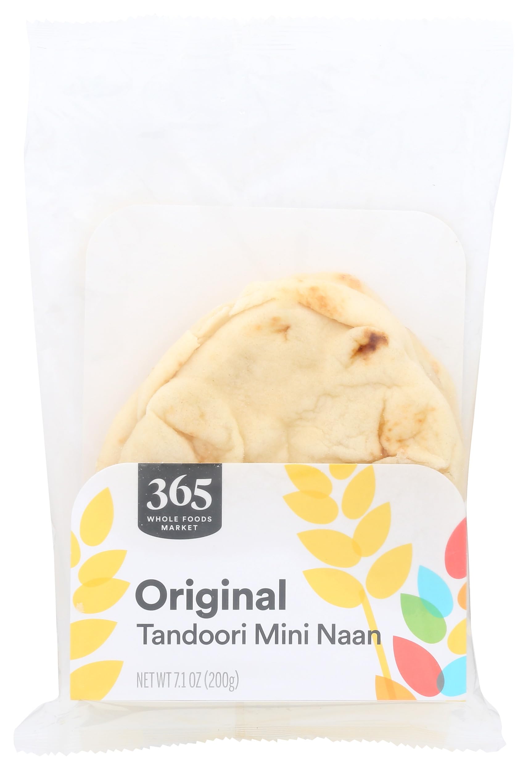 365 by Whole Foods Market Original Tandoori Mini Naan, 7.1 OZ
