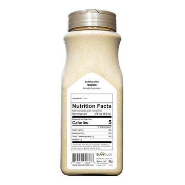 Ispice Blend | Onion Granulated | 18 Oz | Bulk Size | Rich Aroma | Kosher (Onion Granulated)