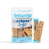 bakerly Chocolate Hazelnut Filled Crepes to go! Non GMO, Free from Artificial Flavors & Colors, Pack of 9, 6-Count (54 Total Cre
