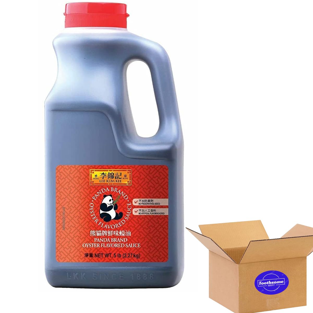lkk Panda Oyster Sauce (1pack, 5lb)