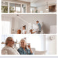X-Sense Smoke Detector, Wireless Interconnected Smoke Alarm With 10-Year Battery Life And Transmission Range Of Over 820 Ft, Sd2