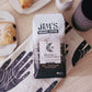 Jims Organic Coffee Whole Bean Very Dark Roast 100% Arabica 11oz USDA Organic