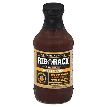 Rib Rack Bbq Sauce Sweet Honey 19 Oz (Pack Of 2)