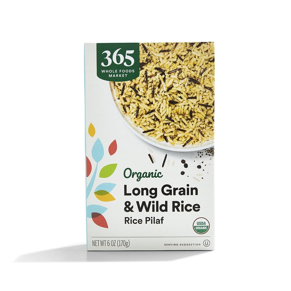 365 by Whole Foods Market, Organic Long Grain & Wild Rice Pilaf, 6 Ounce