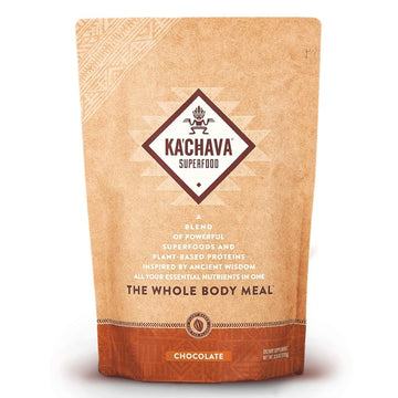 KaChava All-In-One Nutrition Shake Blend, 85+ Superfoods & Nutrients, Meal Replacement, Greens Plant-Based Superfood Powder Prot
