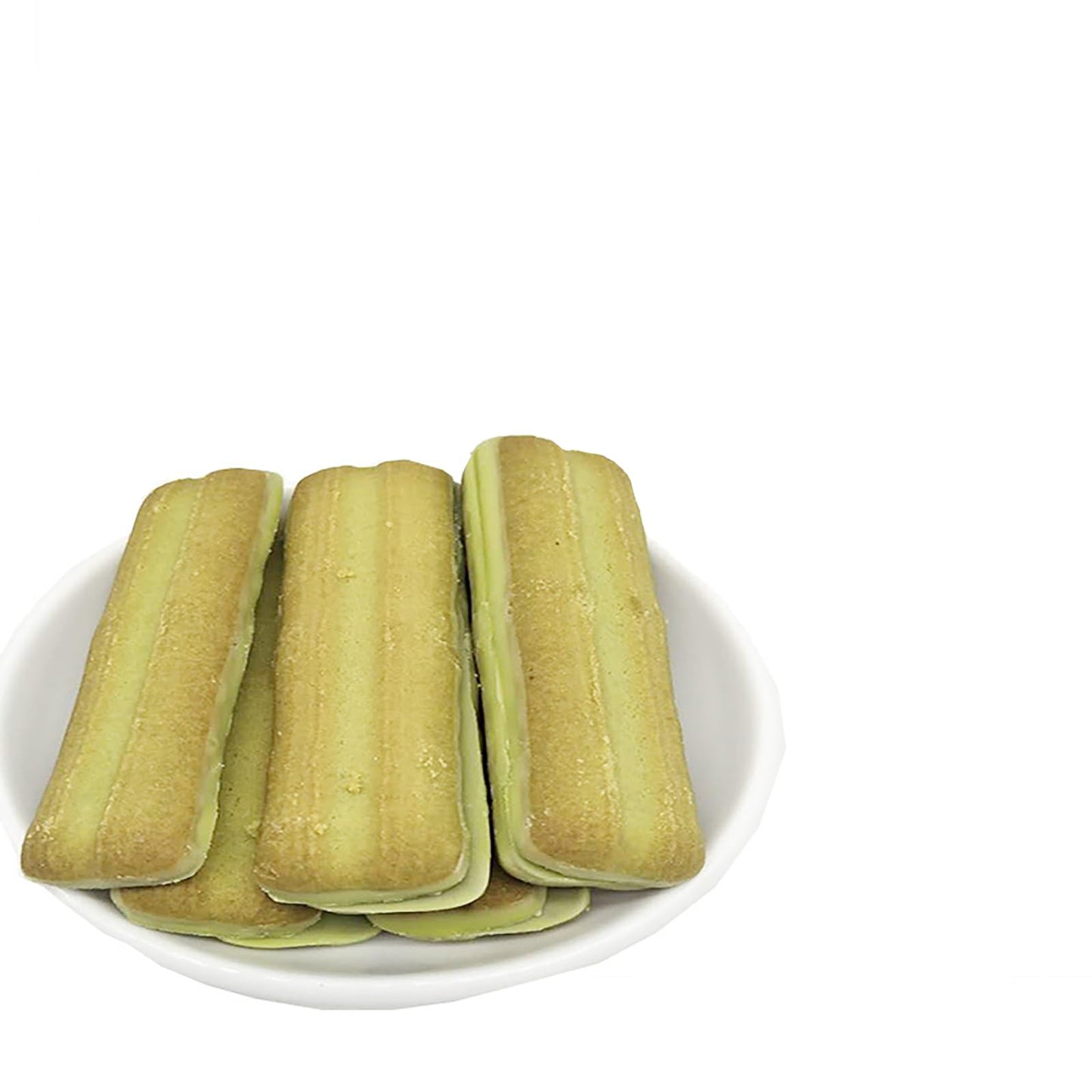 Matcha Cookies 4.05Oz Casual Cookies Matcha Flavored Cookies Snacks (115G/ Box)
