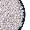 White Sprinkles,Heart-Shaped Cake Sprinkles 130G 4.6Oz Cookie Sprinkles,Sugar Pearl, Edible Candy Pearls For Cake Cupcake Decora