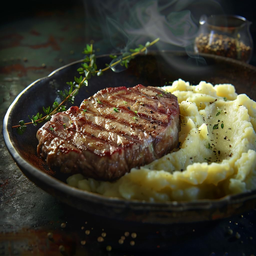 Dens Hot Dogs Gspirit-inspired flavorpy Butcher Ribeye Steaks - Prime Quality, 4 Pack (14 oz each)